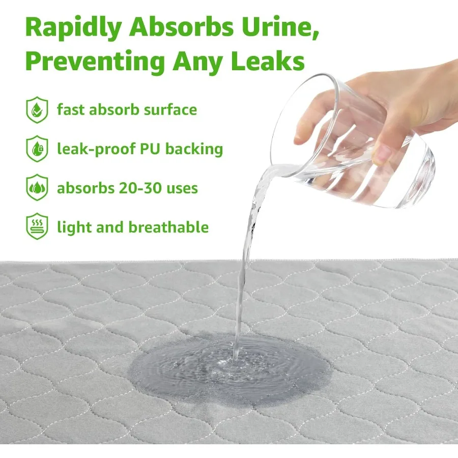 رقعة قعادة كبيرة محمولة للكلاب مع عشب صناعي قابل للغسل لتدريب الحيوانات الأليفة في الأماكن المغلقة والخارجية وسادة تبول الجرو EasytoClean