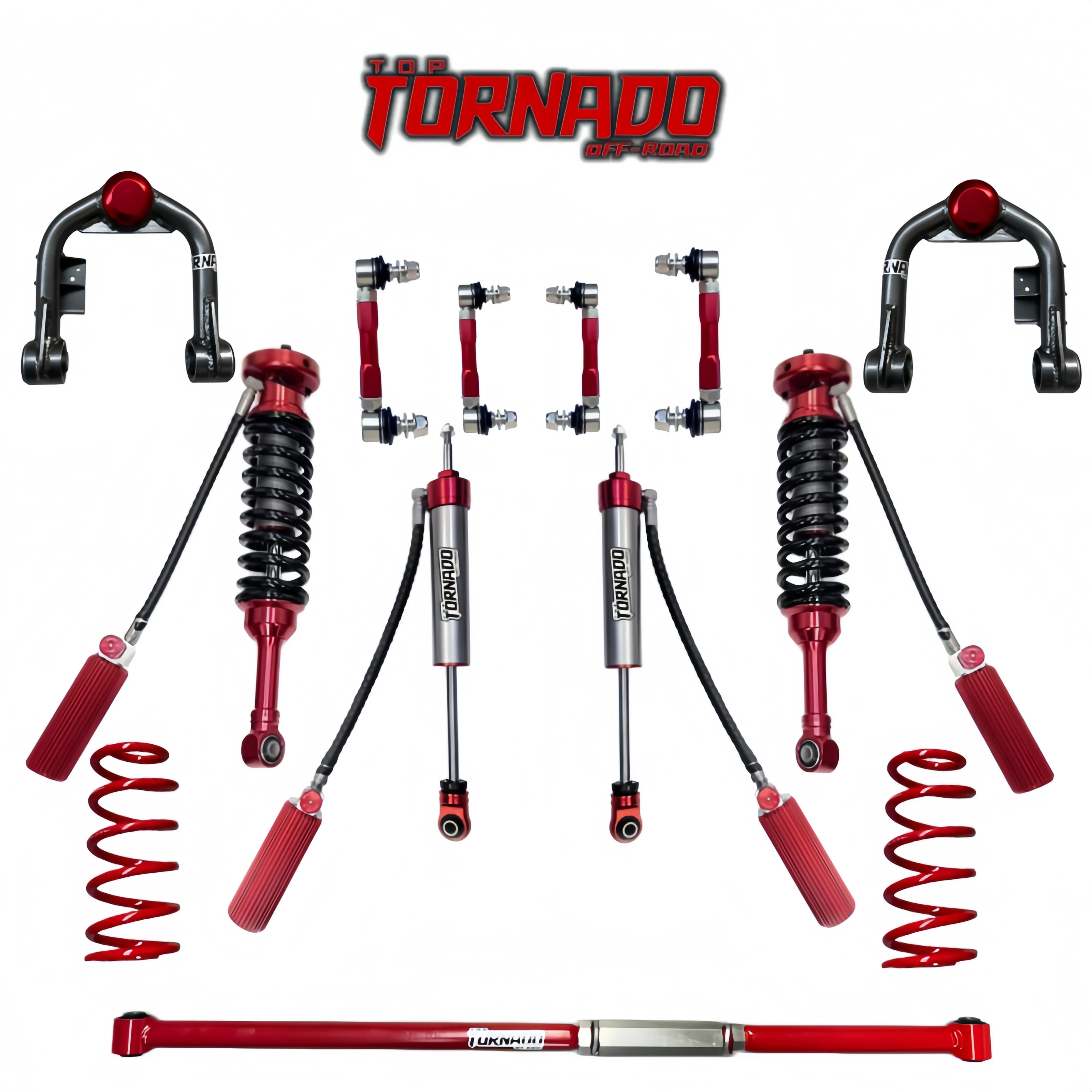 High-quality 4x4 Off-road Nitrogen Compression Rebound Adjustable Suspension Lift Kit For Toyota 4RUNNER