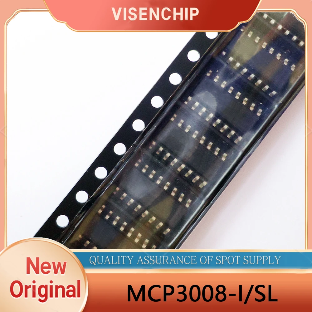 1piece New MCP3008 MCP3008-I/SL SOP-16