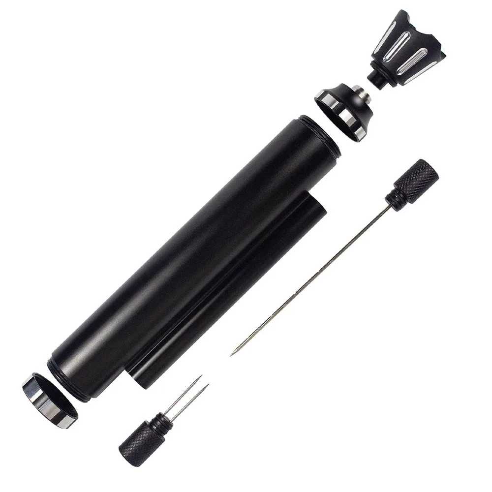 New Creative Multifunctional Metal Cigar Tube Portable Storage Container with Punch Needle Practical Accessory for Cigar Lovers