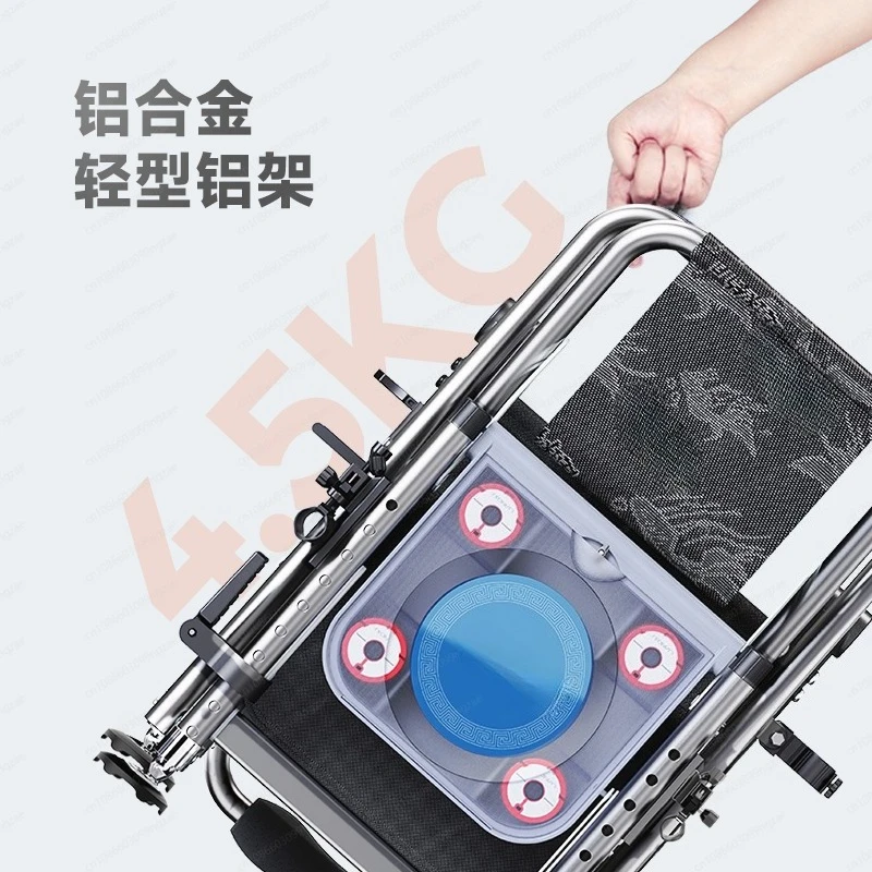 All-terrain Fishing Chair New Multi-functional Ultra-light Fishing Chair Portable Folding Stool Seat Fishing Gear