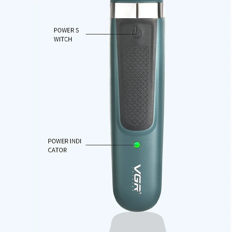 VGR393 alat cukur pemangkas rambut untuk pria tubuh Groomer pisau cukur listrik yang dapat diganti untuk selangkangan & bola IPX5 Epilator tahan air