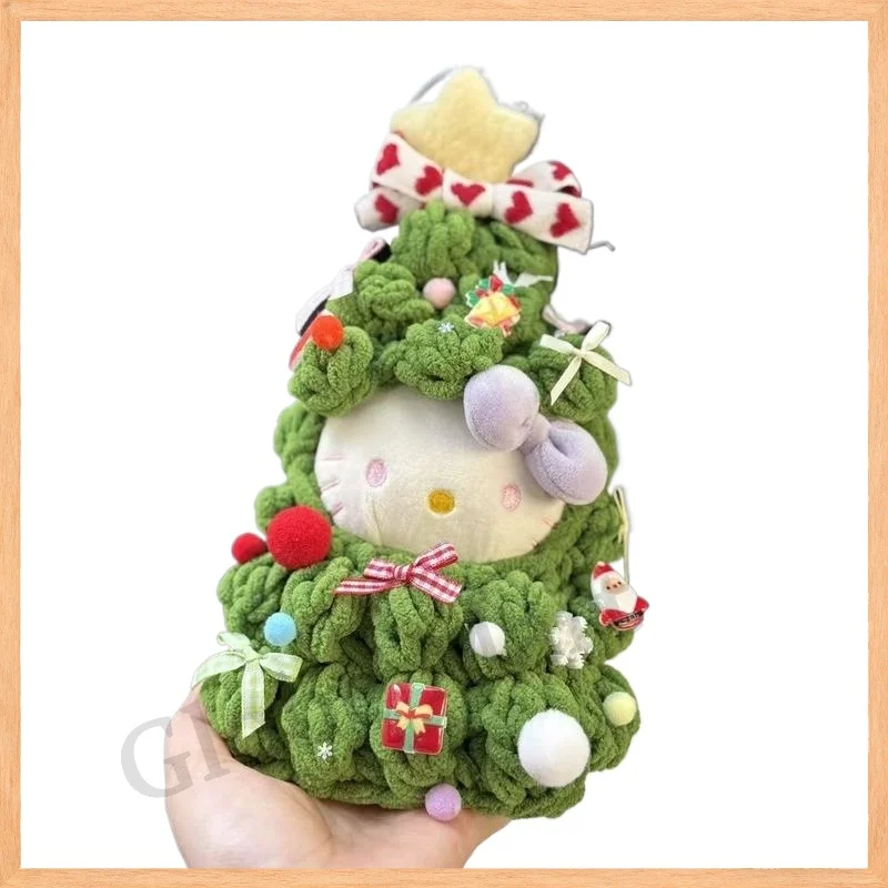 

Для Labubu вязаное украшение для рождественской елки ручной работы, новый дизайн, кукольный наряд, фигурка, аксессуар, идеальный маленький подарок