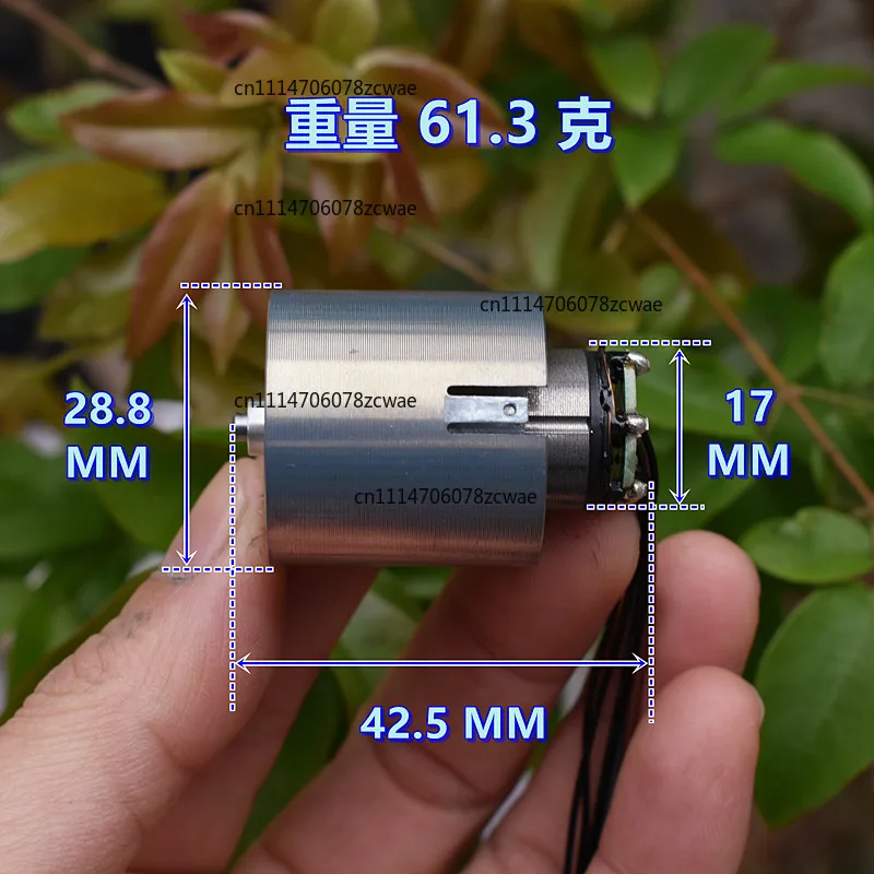 For DIY Repair Parts 110000RPM Ultra‑High Speed 3‑Phase Brushless Ducted Fan DC14.4V 65W Powerful Blower Motor