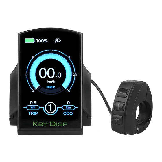 Customization Key-Disp KD986 36v 48v Meter Display for Ebike