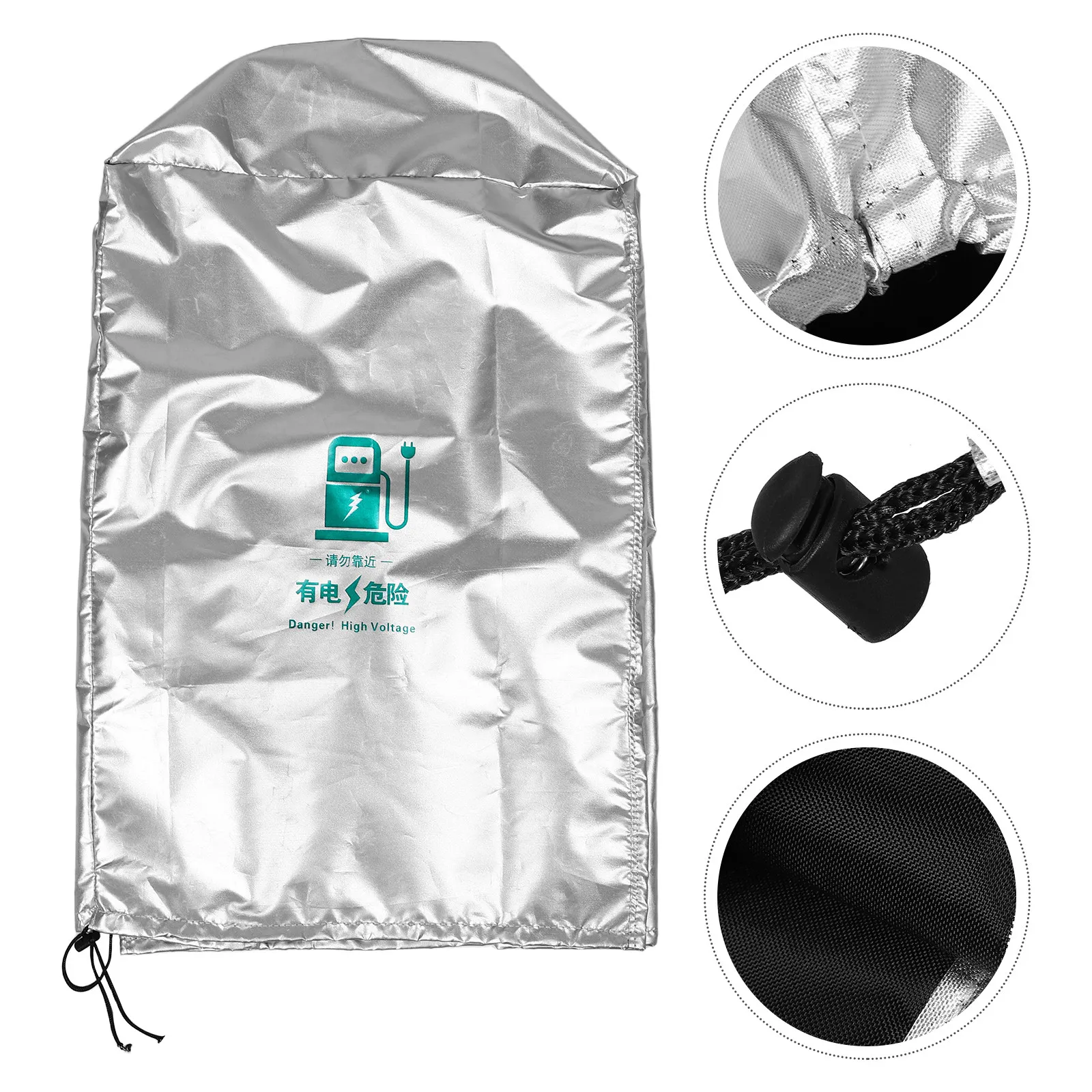 Charger Cover for Wall Installation Outdoor Electric Car Stations Rain Protection Snow