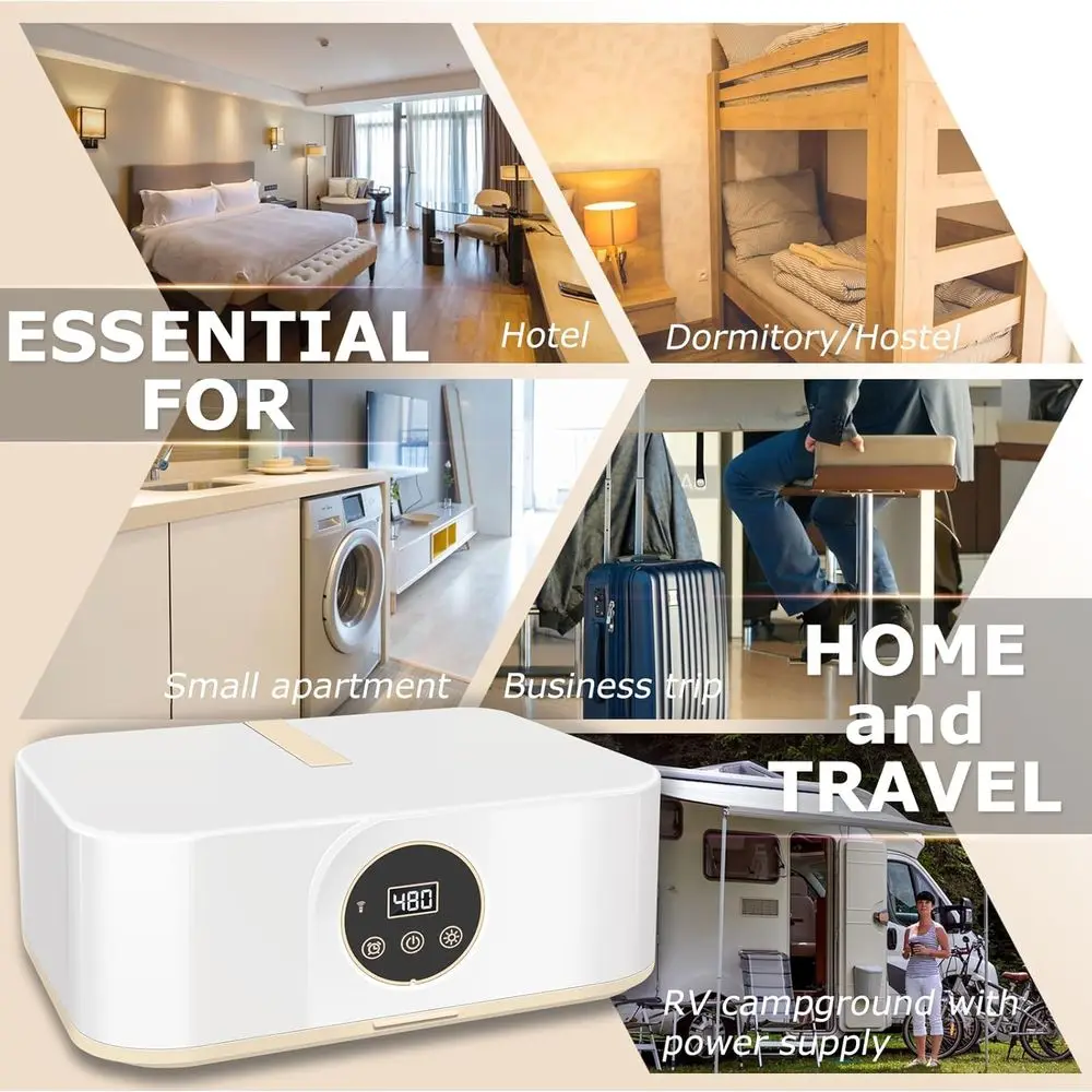 Mini Secadora Portátil para Ropa, Viajes y Habitaciones de Hotel