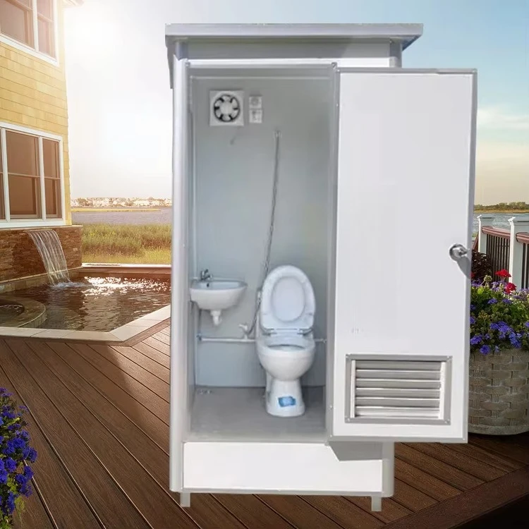 Man Woman Alone Bathroom Mobile Toilet Shower Room Camping Portable Toilet With Seat Toilet Price