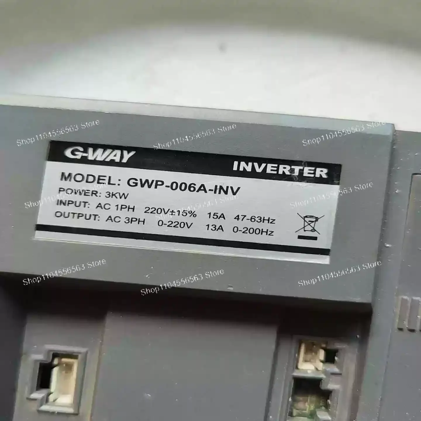 GWP-006A-INV3 inverter 3kw 1ph ac 15A