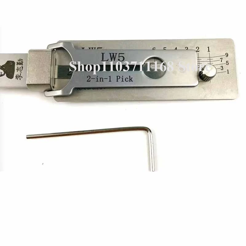 

Lishi Kit LW4 LW5 TE2 Lishi 2-in-1Lock Picking Decoder Ganzua for Australian Lock C4/Lockwood Keyway for Gainsborough TESA Locks