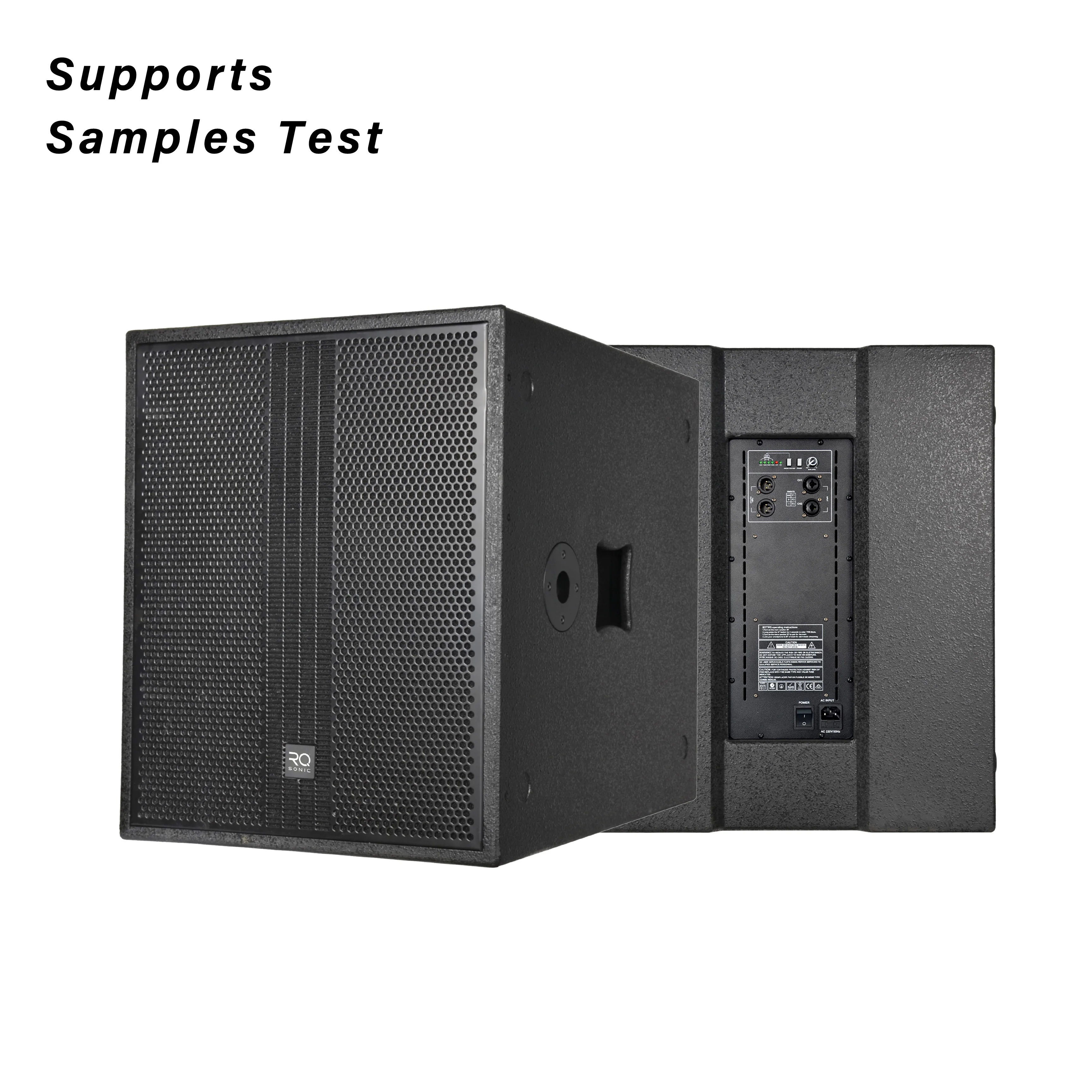 

Pro Audio WQ18D1-4K 700W 18 Inch Subwoofer Wooden Bass Active Subwoofer Active Speaker With DSP Mode