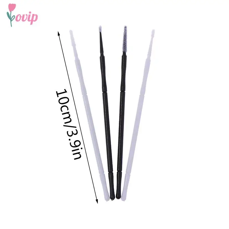 100 Stücke Einweg Wimpernverlängerung Micro Pinsel Applikator Make-up Mascara Tupfer Make-up-Tool