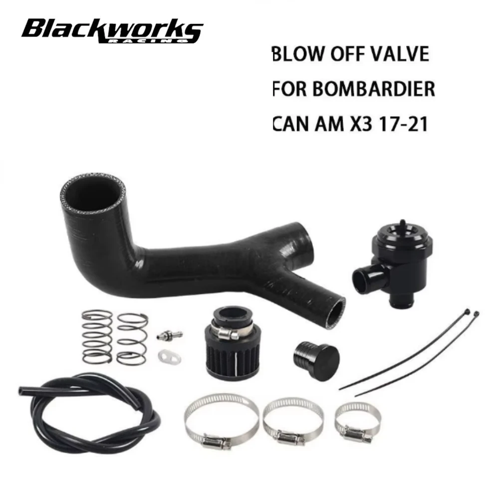 

Комплект турбовыдувных клапанов для вездеходов, аксессуары для предохранительных клапанов для Bombardier Can Am Maverick X3 2017-2021, черный