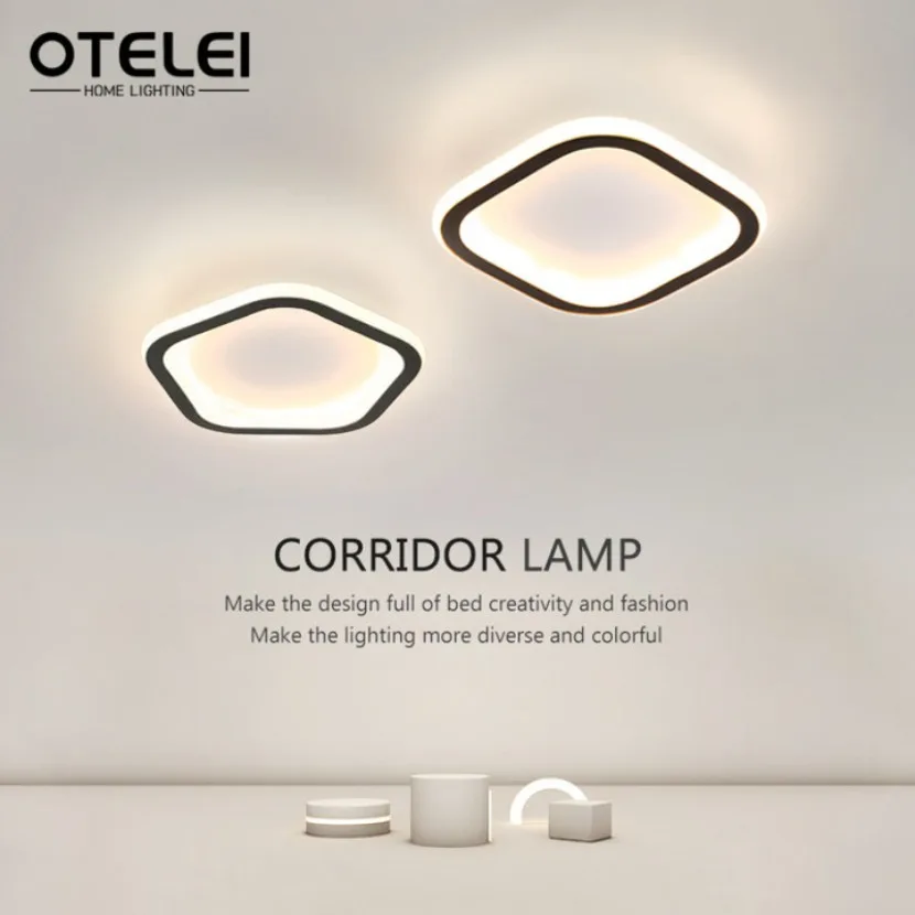 

LED Modern Hallway Ceiling Light Bedroom Study Corridor Decorative Light Corridor Balcony Dressing Room Kitchen Indoor Home Lamp