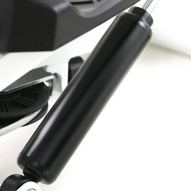 ستيبر منزلي صغير مع مؤشرات ضوء LED - معدات اللياقة البدنية لمراقبة شدة التمرين، تصميم سهل الاستخدام