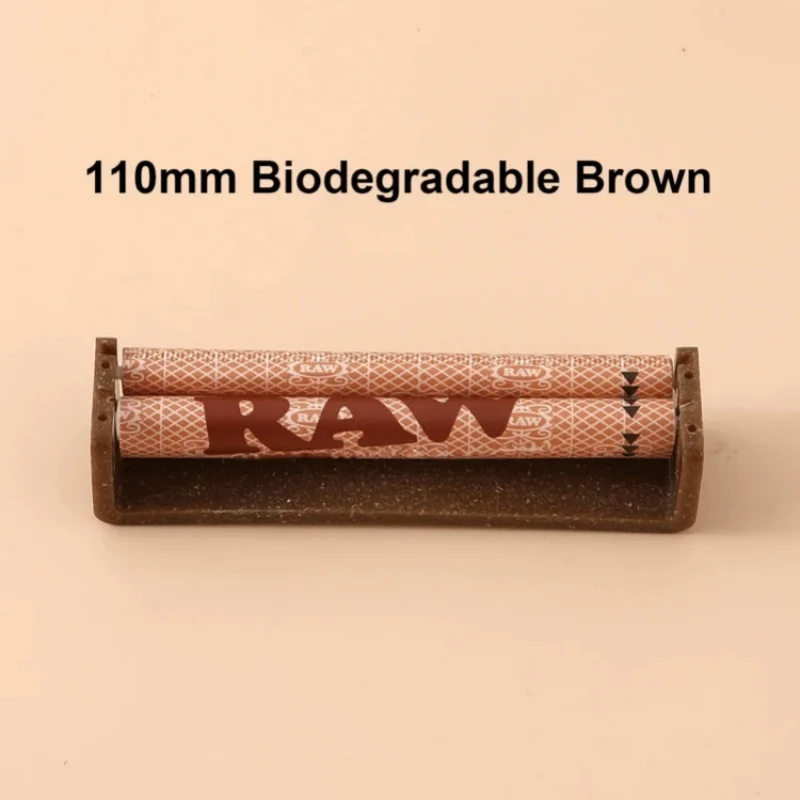 أداة صنع السجائر القابلة للتحلل 110 مللي متر/70 مللي متر المحمولة دليل التبغ عشب الأسطوانة مخروط آلة لف #5