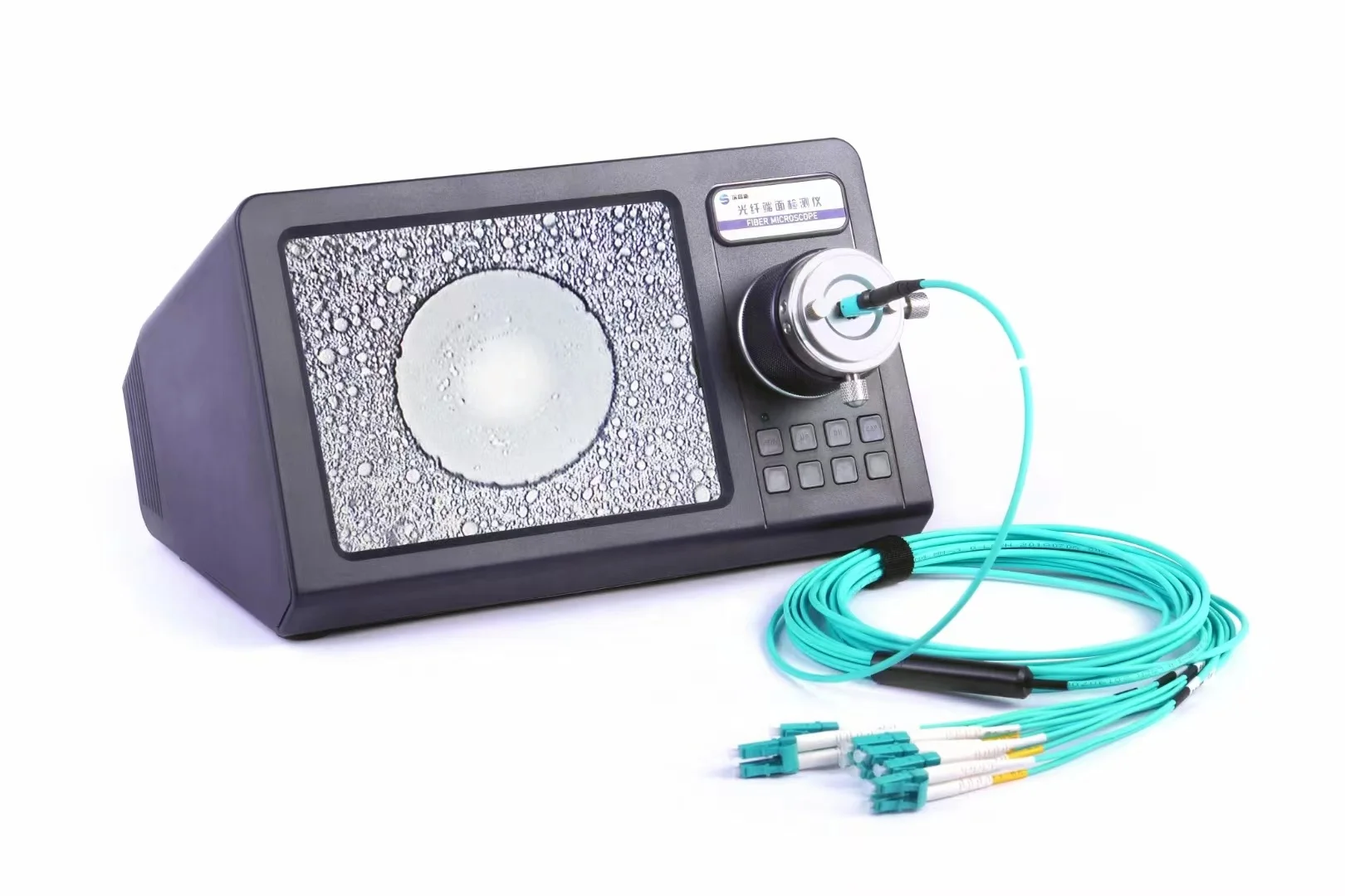 Fiber Microscope 200X 400x /Integrated Fiber End Face Inspection Detector Fiber Optic Microscope Price