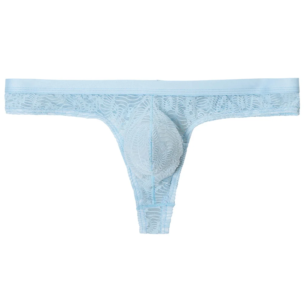 

Men Jacquard Mesh G-string Thong Low Rise Bulge Pouch Briefs Lingerie Underwear Erotic Hombre Male Lingerie Tanga