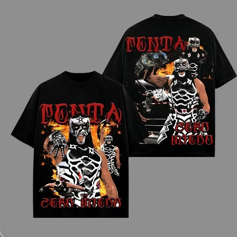 Penta El Zero Miedo Merch 2026 Unisex T-shirt Men Short Sleeve Tops fashion Tee Clothes Causal Y2K Tops