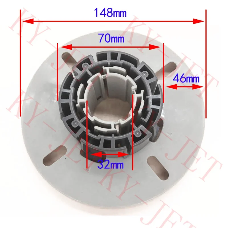Mutoh 900C 1604 1300 1204 1618 1638 1624 طابعة كتلة الصَّفيحَةُ الوَرَقِيَّة وسائل الإعلام ورقة تأخذ نظام وسائل الإعلام حامل الأسطوانة البلاستيك