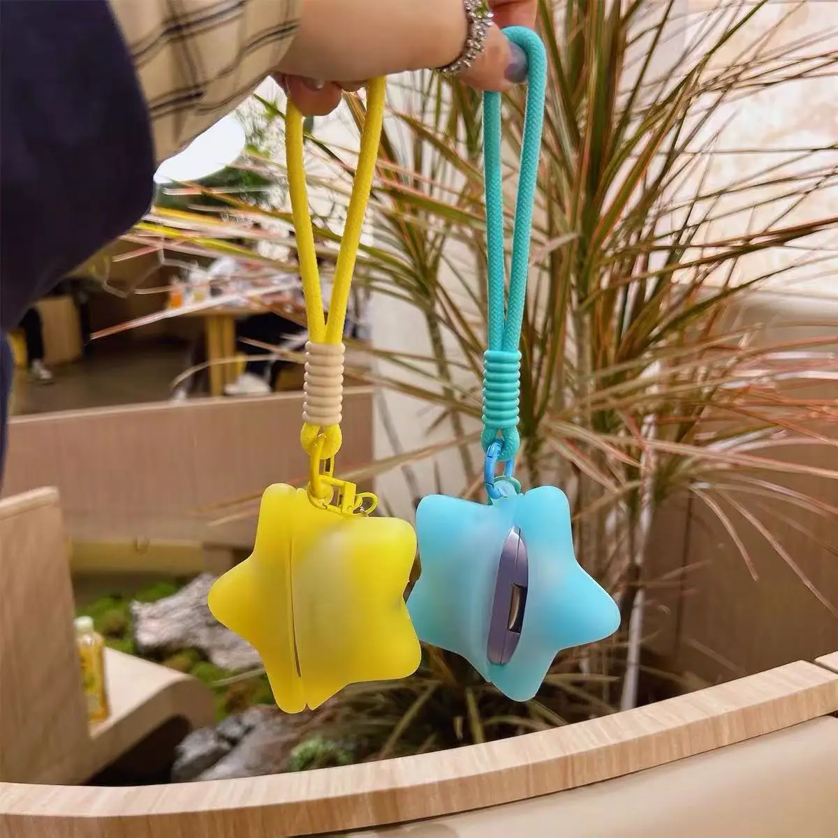 

Чехол для наушников Apple AirPods Pro3, прозрачный противоударный чехол со звездой третьего поколения, мягкий и жесткий чехол для наушников 12-го поколения