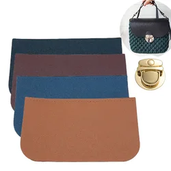 12 * 21cm leather bag cover Manual bag accessories bag flip DIY manual bag cover accessories pu bag cover