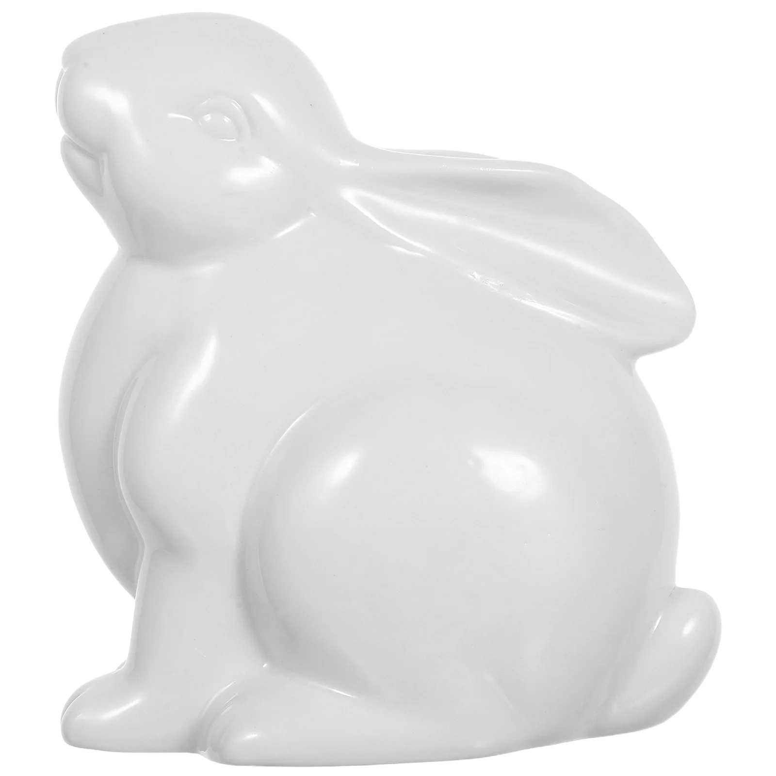 

Rabbit Ceramic Ornament Creative Funny Home Decoration Living Room Cabinet Wine Cabinet 12x6.5x13cm Ornament Rabbit