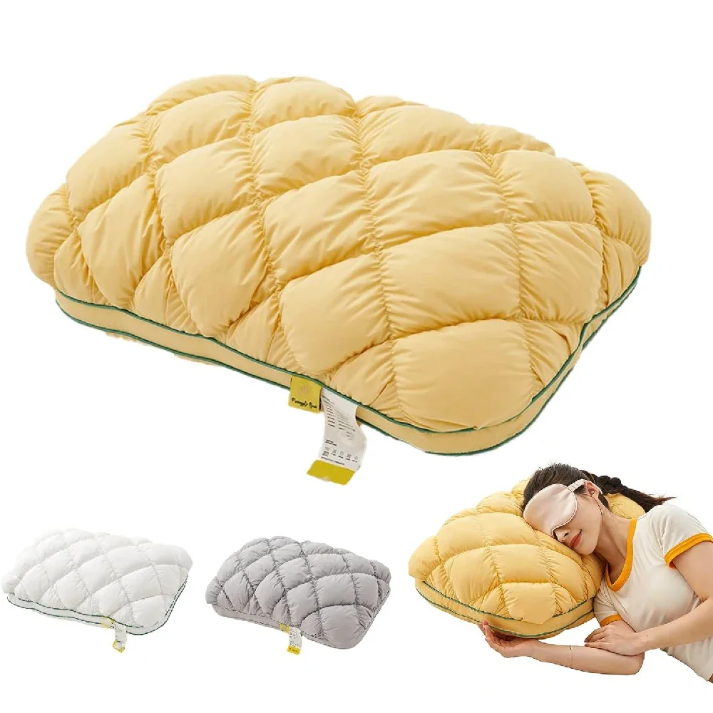 1 Pcs Crispy Pineapple Bread Pillow Neck Protection Sleep Aid Household Decoration Pillows Core Wicking and Breathable Pillow