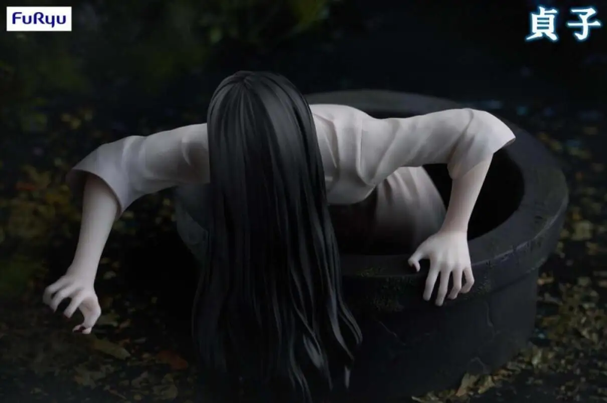 Officially Genuine In Stock FuRyu Noodle Stopper Ringu Sadako Figure Anime Boxed Toy Collectible view 4