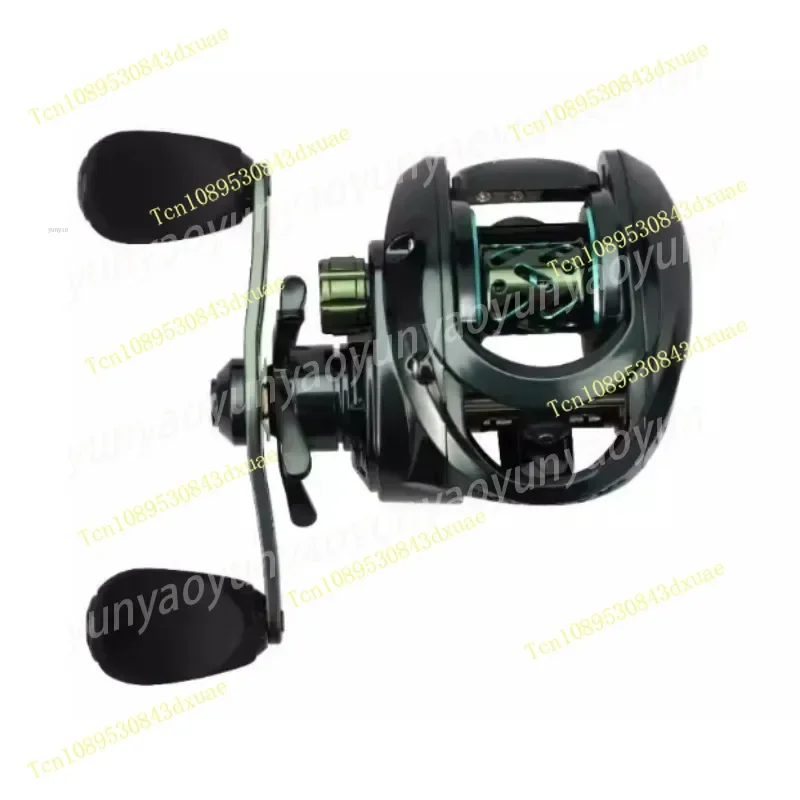 Ultra Light Baitcasting Fishing Reel, Anti-Backlash System , Metal Frame Reel for Freshwater Saltwater