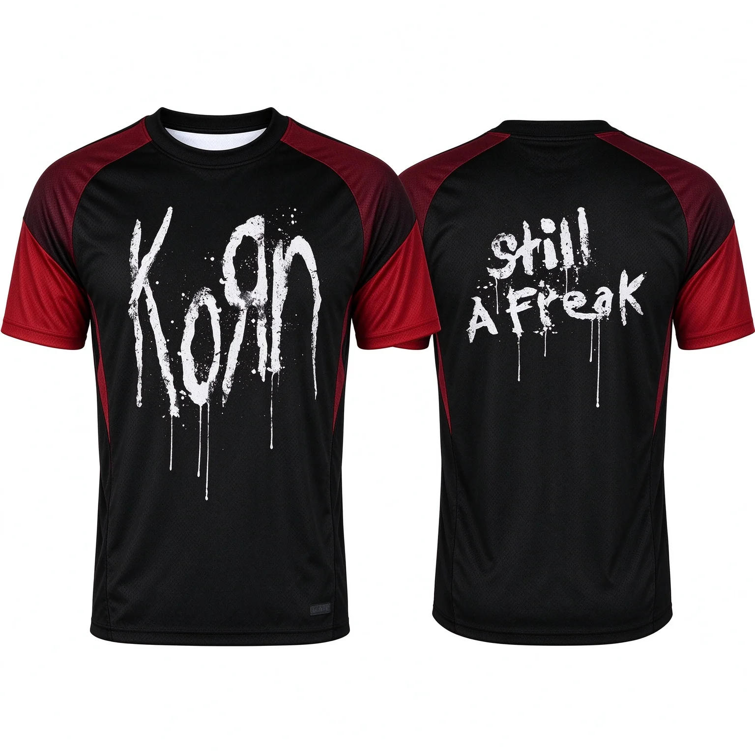 Korn - Still A Freak Patterned New Fashion T-shirt for Casual Daily Sports Wear Suitable for Adults and Children