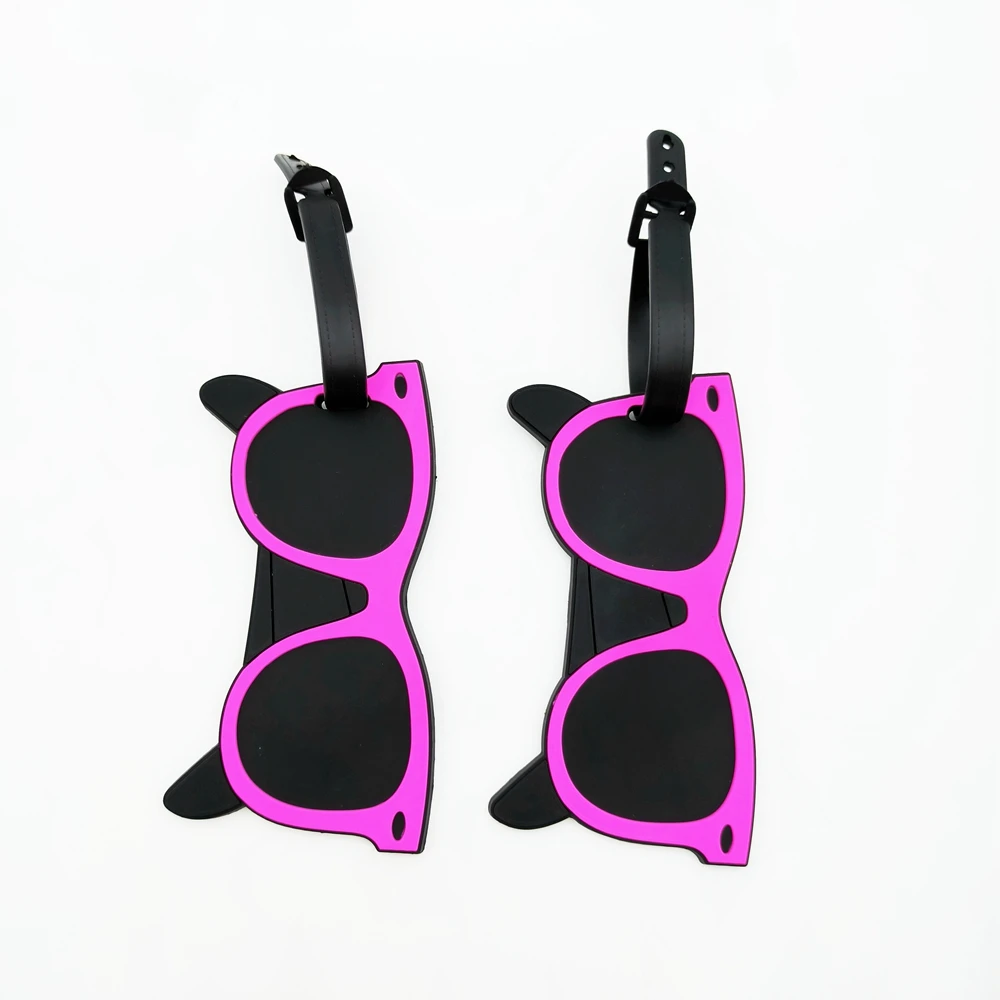 علامات تعليق الأمتعة على عيون الشاطئ للرجال والنساء ، علامات الهوية الإبداعية ، الوقاية من فقدان المطار ، أساسية ، جديدة ، 2 way