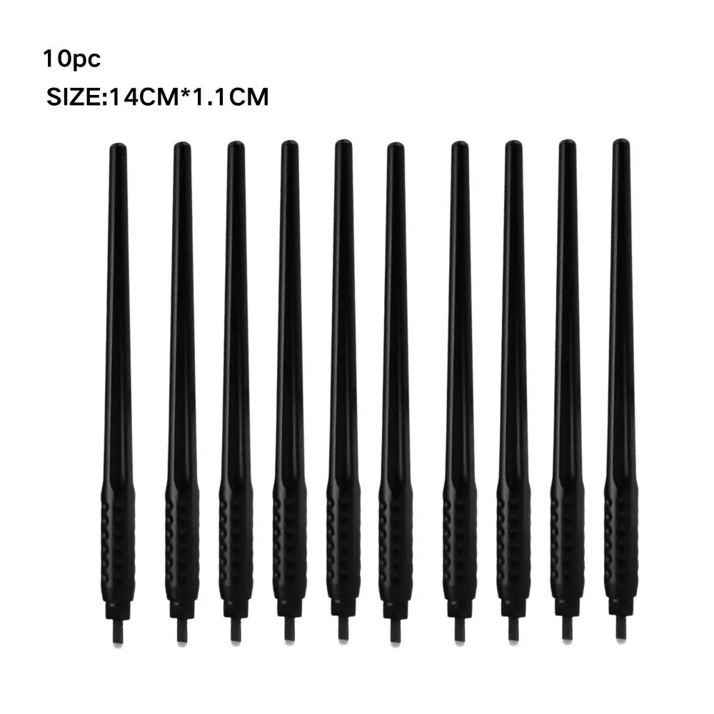 المتاح Microblading قلم الحواجب 5/10 قطعة الكلاسيكية 18U 0.18 مللي متر شبه تجميل دائم الحاجب دليل أداة اليد