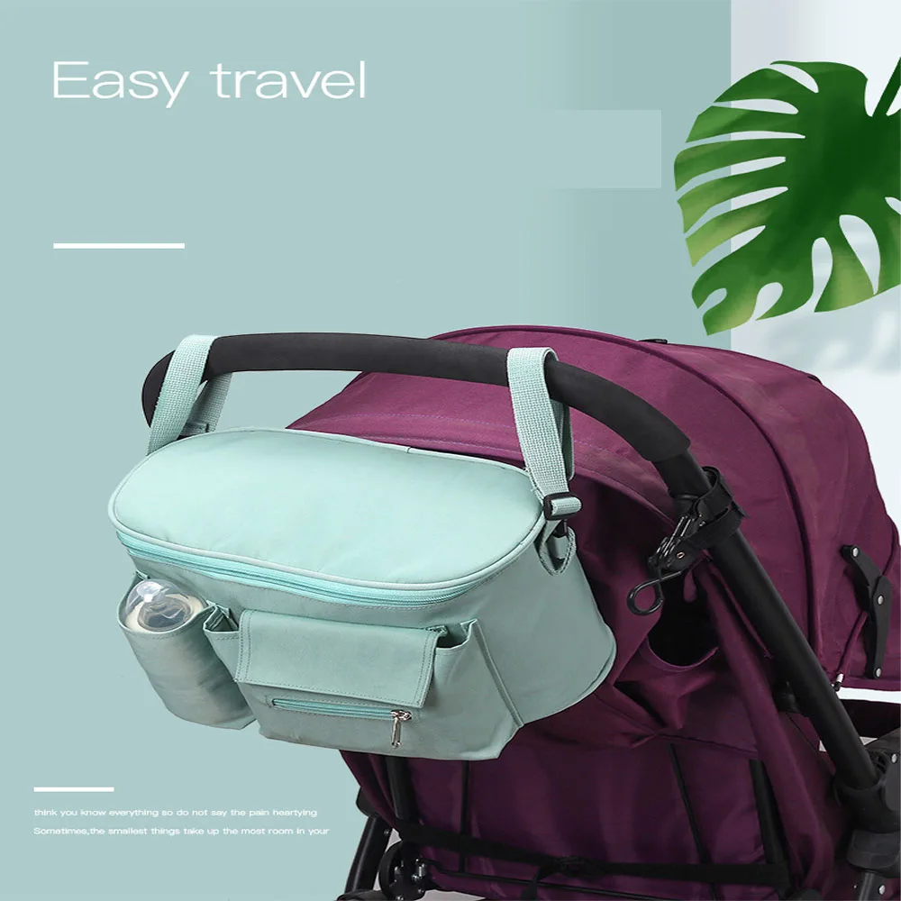 Baby Stroller Hanging Bag Multi-Functional Large Capacity Storage Bag Moisture-Proof And Wear-Resistant