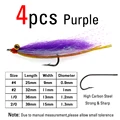 4pcs Purple