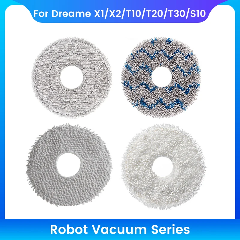 코보스 Mop T30 X1 X2 T20 Seek S10 청소기 소모품 강력한 걸레 업그레이드 심 와이프