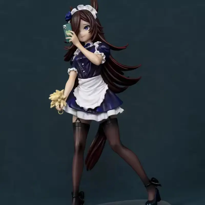 

New Umamusume: Pretty Derby Figure Rice Shower 26cm Anime Girl Pvc Action Figure Toy Prettyderby Statue Collection Model Doll