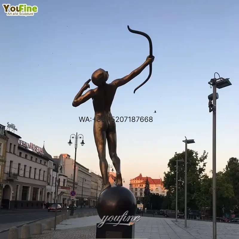 Wmwmnu Contemporary Abstract Art Bronze Sculpture for Galleries Museums Diana Object Home Decor Statue Modern Figurine