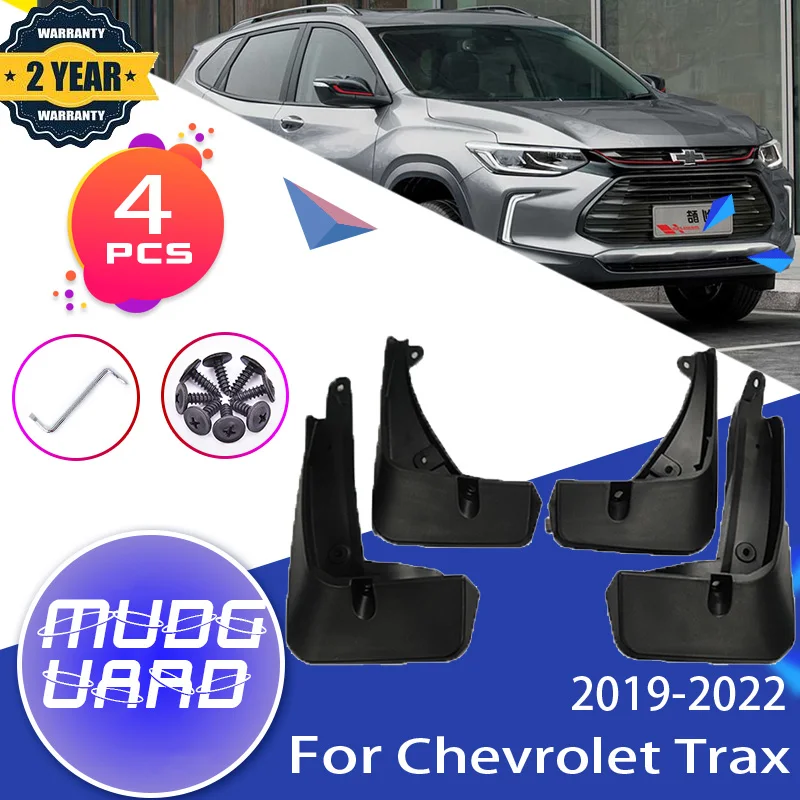 

Брызговики для Chevrolet Tracker Trax Holden 2019 2020 2021 2022 передние и задние брызговики крыло брызговики автомобильные аксессуары