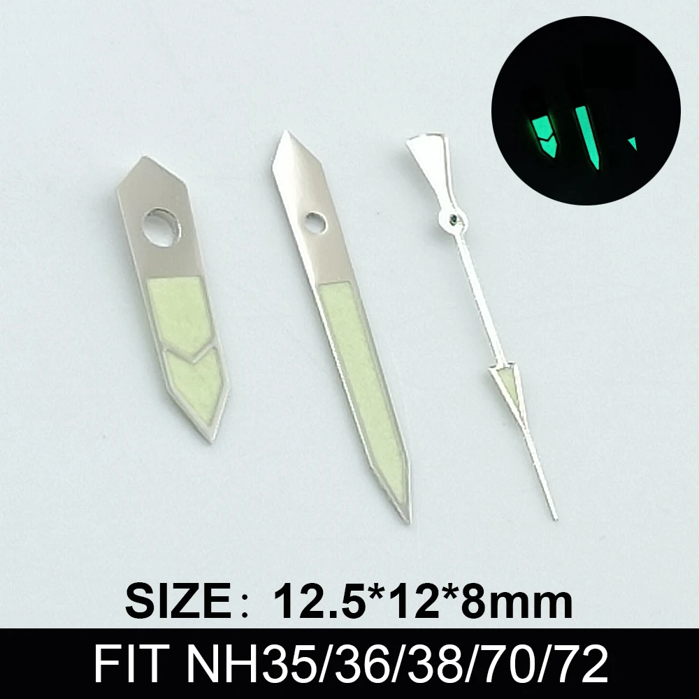 NH35 NH36 Green Luminous Watch Hands for Automatic Movement watch accessories Watch Parts For Wristwatches