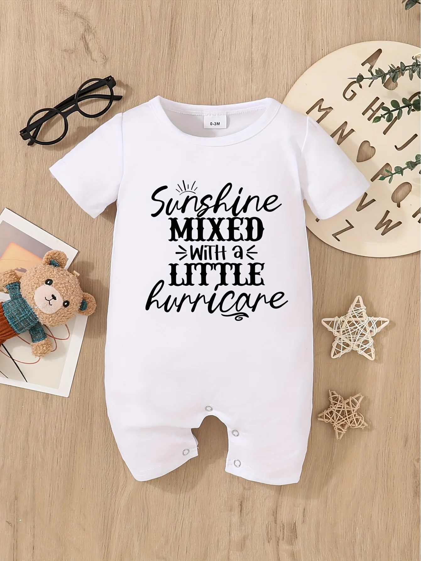 Summer Infant Toddler Bodysuits Baby Boys Girls One-Pieces Newborn Casual Soft Short Sleeve Romper Jumpsuit Romper