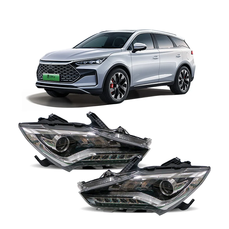 For BYD Tang 2018-2024 LED Headlight Assembly Left Right S6DM-4121010A S6DM-4121020A 6000K 12V