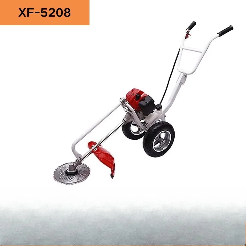 Multi-Functional DIY Small Lawn Mower 4-Stroke Hand-Push Weeder 2-Stroke Home Use Brush Cutter Soil Loosener 6375.cc