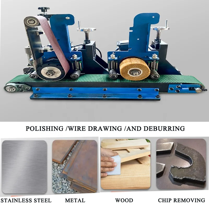 Small Metal Grinder Polishing Machine Sand Belts Polisher Price