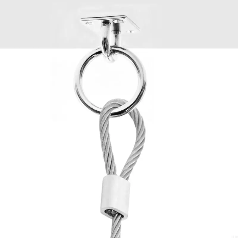   Upgrades Steel Anchors Plates with Strong Rings for Strong Overhead Mounting