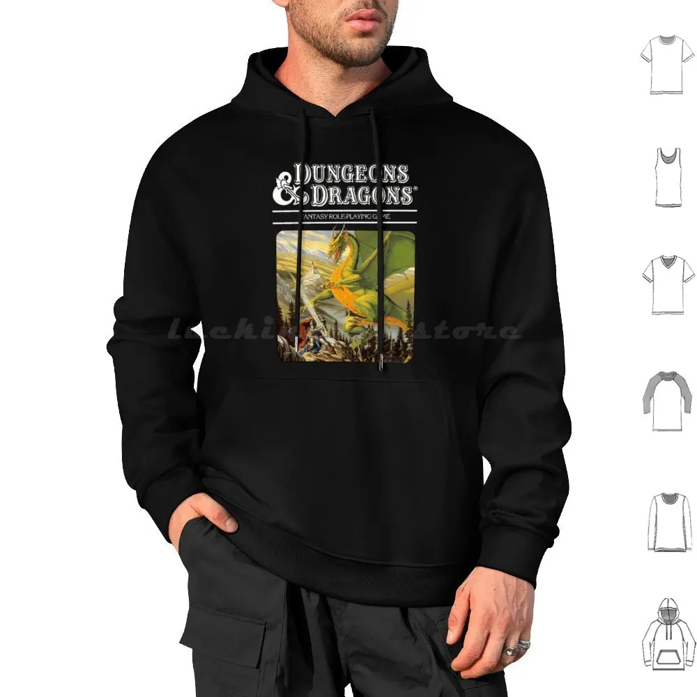 & Companion Set Rules Artwork Hoodie cotton Long Sleeve And Elmore Rpg Role Playing Game Retro And Dragon