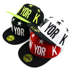 Doitbest Child Baseball Cap For Boys Girls Summer NEW YORK five-star embroidery Kids Sun Hats Autumn Caps Snapback Hat gorras