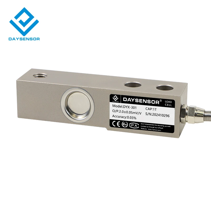 DYX-301 Daysensor Precision Strain Gage Load Cell adaptador 6v 50kg to 10t , S Beam Load Cell With Alloy Steel