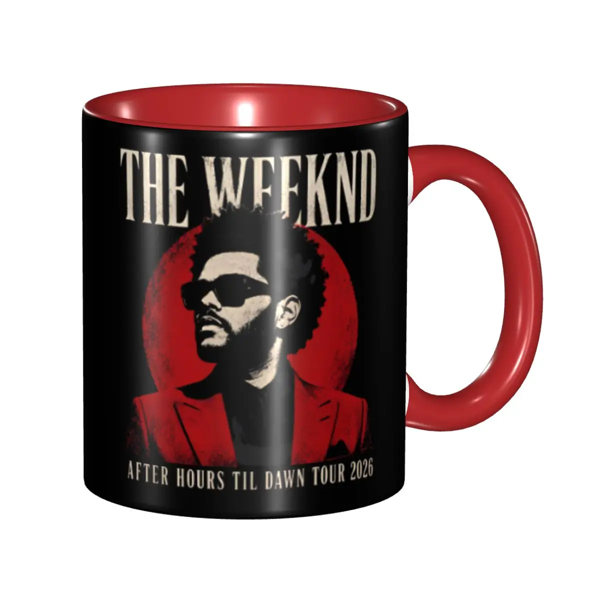 The Weeknds After Hours Til Dawn Stadium Tour 2026 Coffee Mug Fun Cup For Bedroom