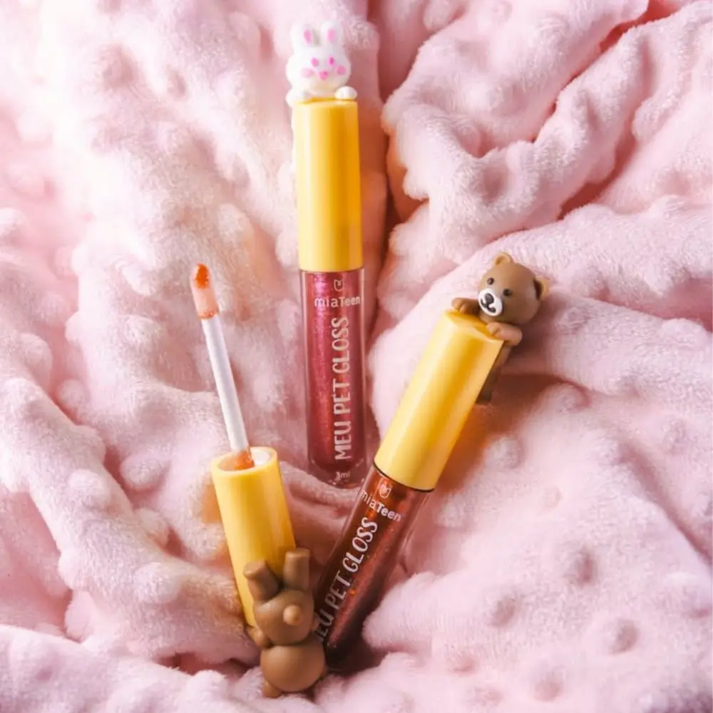 Kit c/ 2 Lip Gloss Moisturizing My Pet Gloss Mia Make